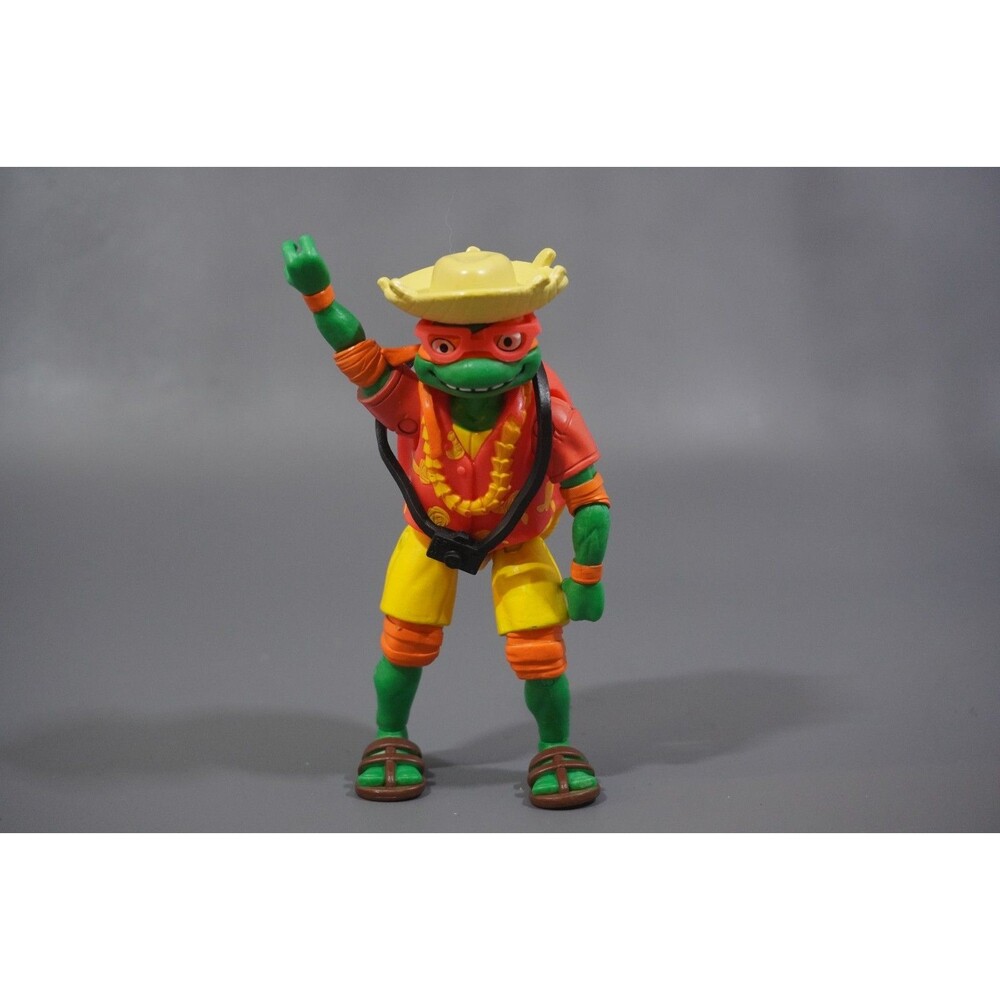 Playmates 2023 Teenage Mutant Ninja Turtles Mayhem TMNT Beach Bum Mikey Figure